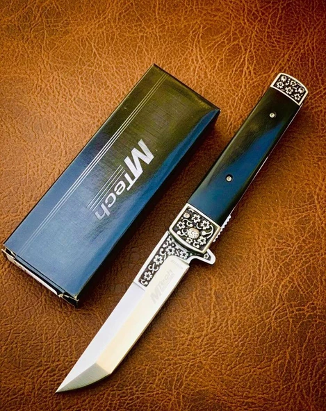 Mtech 3012-A Ahşap Kabze Tanto Kamp Çakısı ürün görseli 1