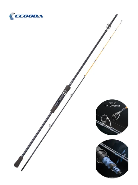 Ecooda Black Thunder 3 210cm 20-80g Boat-Tekne Kamışı ürün görseli 1
