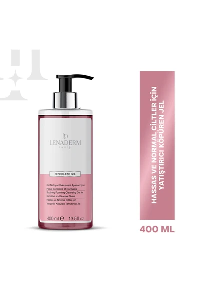 Lenaderm Sensiclear Yüz Temizleyici 400 ml ürün görseli 1