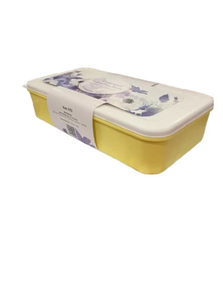 6 Bölmeli Plastik Dikdörtgen Saklama Kabı ürün görseli 1