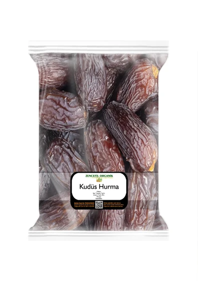 Kudüs Hurması 1 Kg. Jumbo Boy Yeni Mahsül Medjoul Dates ürün görseli 1