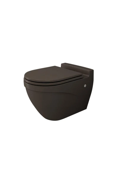 Taormina Arch Asma Klozet Mat Kahverengi Kapak Hariç 1012 025 0128 ürün görseli 1