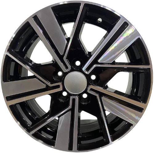 AGT-16249 6.5X16 5X118 ET38 71.1 Matt Black Diamond Jant ürün görseli 1