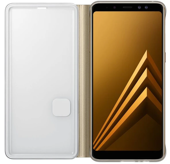 Samsung Galaxy A8+ Plus 2018 Neon Flip Wallet Kapaklı Kılıf - Resim 8