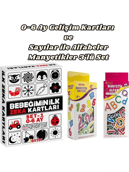 DIYTOY ERKEN ÖĞRENME VE ALFABE SETİ ürün görseli 1