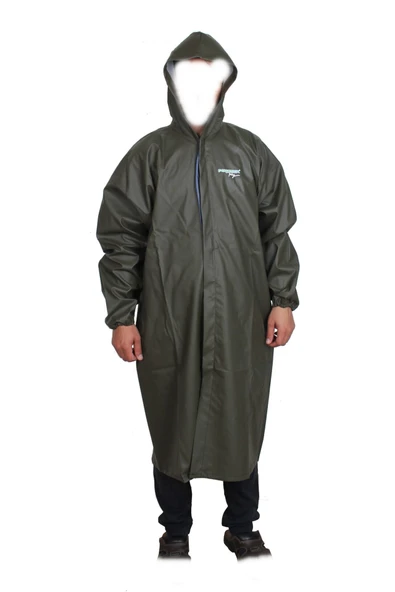 Powerex PVC Pardesü Fermuarlı Balıkçı Yağmurluk ürün görseli 1