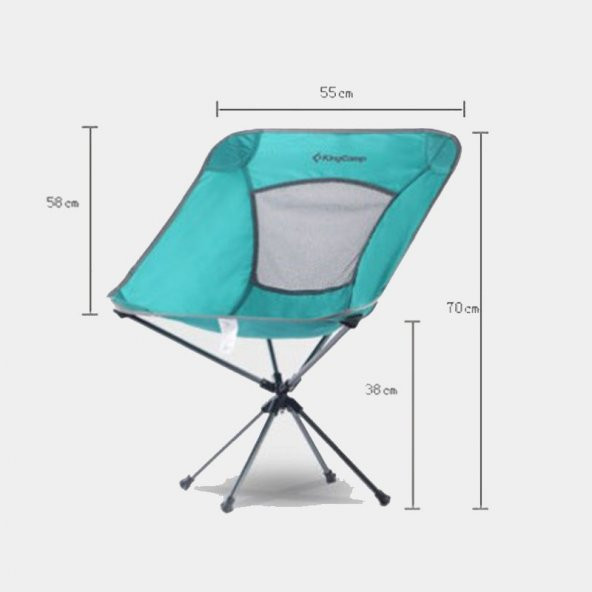 KINGCAMP SWIVEL MINI SANDALYE - 8