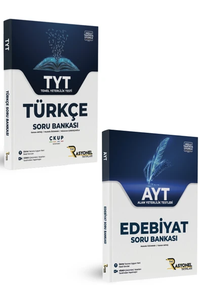 Tyt Türkçe Soru Bankası Ve Ayt Edebiyat Soru Bankası (2 KİTAP) ürün görseli 1