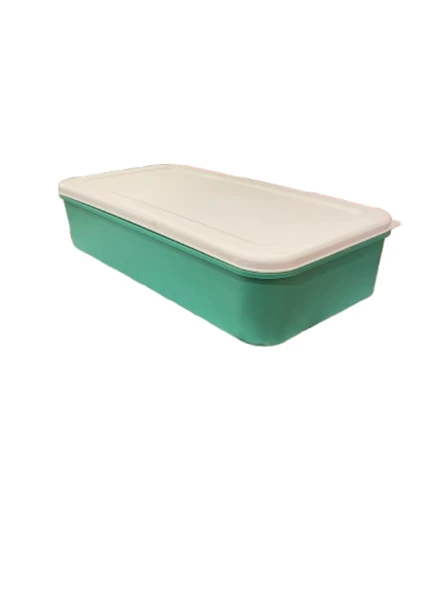 6 Bölmeli Plastik Dikdörtgen Saklama Kabı - Resim 2