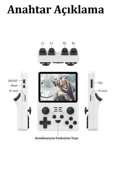 Qpen RGB20S Retro Gamepad - Resim 3