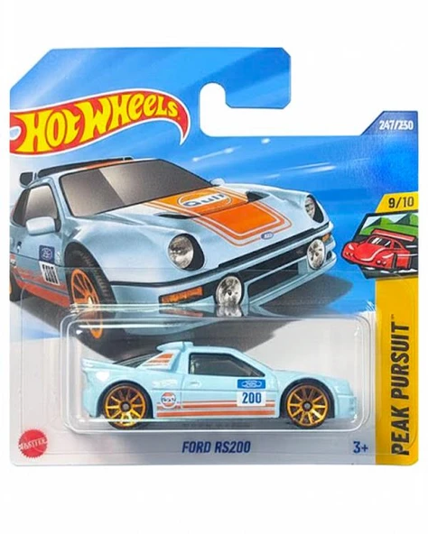 Hot Wheels Peak Pursuit Ford RS200 JBB49 ürün görseli 1