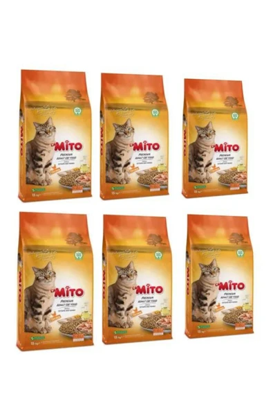 Tavuklu 1 Kg X6 Yetişkin Kedi Maması Orjinal Paket - Resim 2