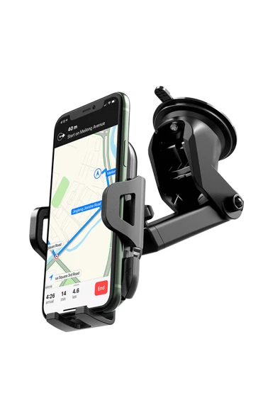 Araç Tutucu CA76 Touareg Vantuzlu Ayarlanabilir Çok Yönlü Kolay Açılır Butonlu Araç Tutucu - Resim 4