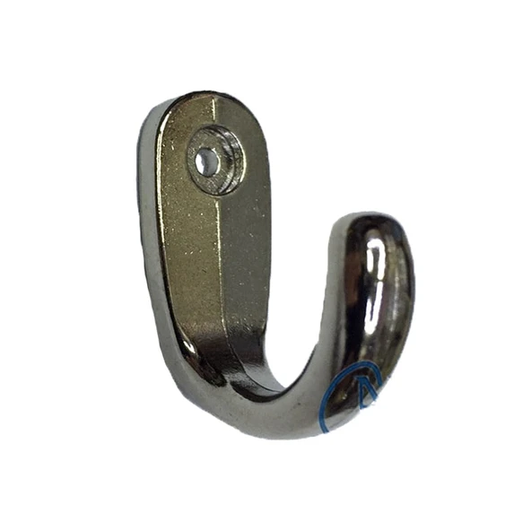 Büyük Tekli Fincan Askı, Dekor Askısı - Nikel, 100 Adet, 12x23x30 mm ürün görseli 1