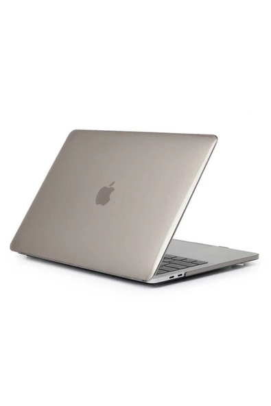 Apple Macbook 13.3' Pro 2020 MSoft Kristal Şeffaf 1mm İnce Kılıf - Resim 11