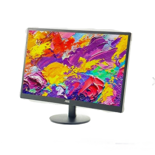 AOC E970SW 18'5 İNÇ WİDESCREEN SİYAH 5MS 2 EL YENİLENMİŞ LED MONİTÖR - Resim 2