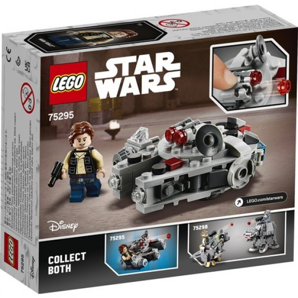 LEGO® Star Wars™ Milenyum Şahini Mikro Savaşçı 75295 - Çocuklar için Yıldız Savaşları Oyuncak Yapım Seti (101 Parça) - 4