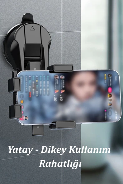 Qpen EH246 Yapışkanlı Ayarlanabilir Araç Tutucu - Resim 3