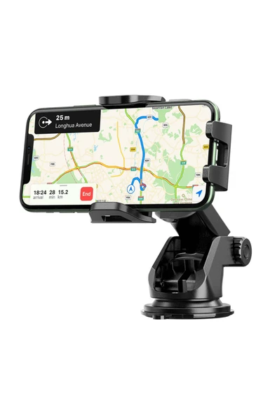 Araç Tutucu CA76 Touareg Vantuzlu Ayarlanabilir Çok Yönlü Kolay Açılır Butonlu Araç Tutucu - Resim 3