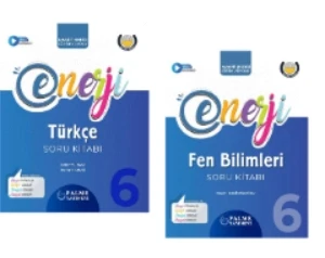 PALME YAYINEVİ 6.SINIF ENERJİ TÜRKÇE - FEN BİLİMLERİ SORU KİTABI ürün görseli 1