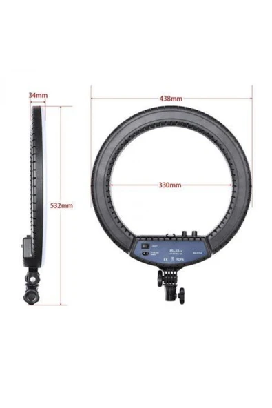 Newface RL-21 Selfie Işığı Tripodlu Kumandalı Ayarlı Ring Light - Resim 5