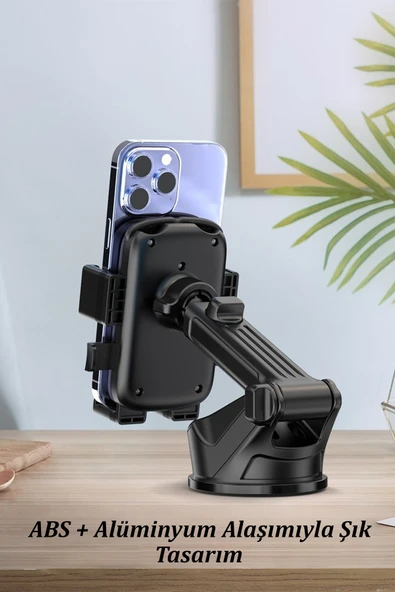 Qpen EH246 Yapışkanlı Ayarlanabilir Araç Tutucu - Resim 2