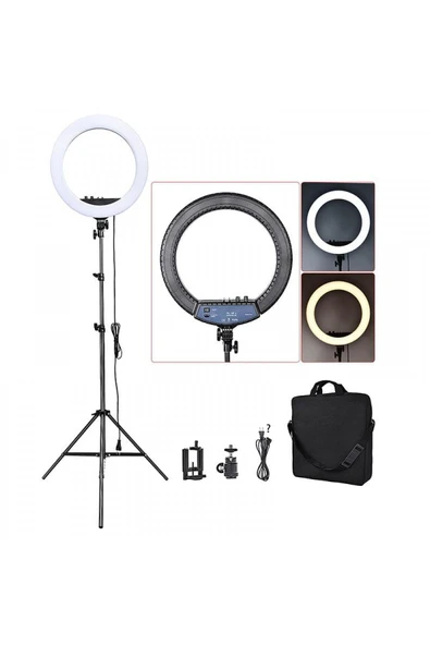 Newface RL-21 Selfie Işığı Tripodlu Kumandalı Ayarlı Ring Light - Resim 4