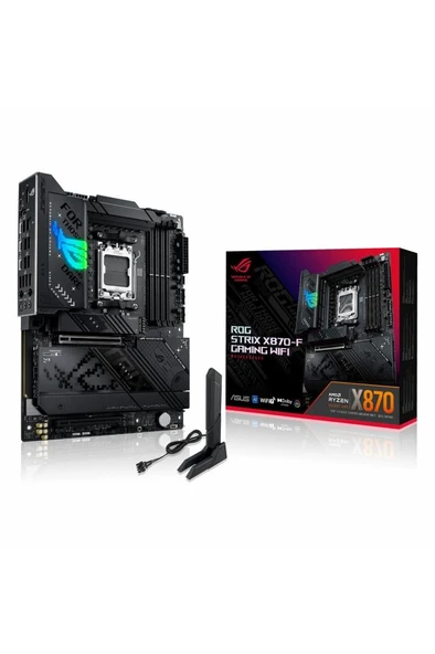 Asus ROG Strix X870-F Gaming Wi-Fi AMD AM5 DDR5 ATX Anakart Outlet ürün görseli 1