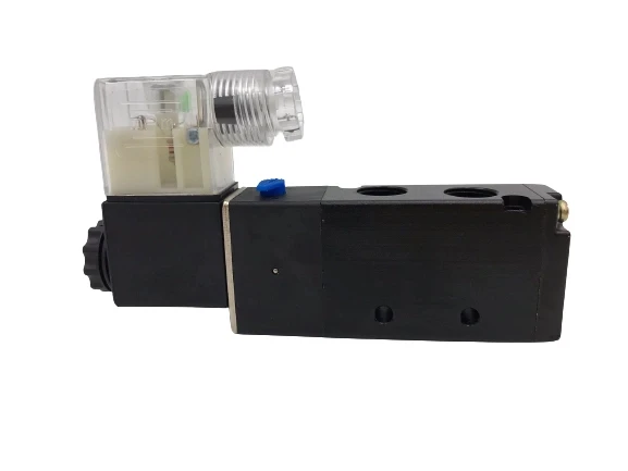 Pnömatik Valf Ventil Geniş Gövde 4V310-06 1/8 - 5/2 BY 12V/24V/110V/220V ürün görseli 1