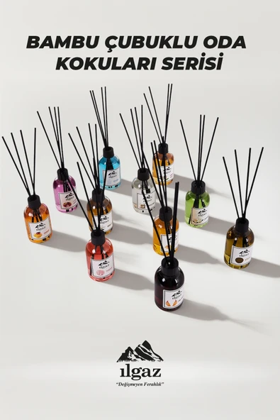 Sakız Bambu Çubuklu Oda Kokusu 110 ml Red Diffuser Bubble Gum Ortam Kokusu - Resim 8