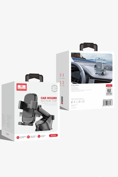 Qpen EH246 Yapışkanlı Ayarlanabilir Araç Tutucu - Resim 5