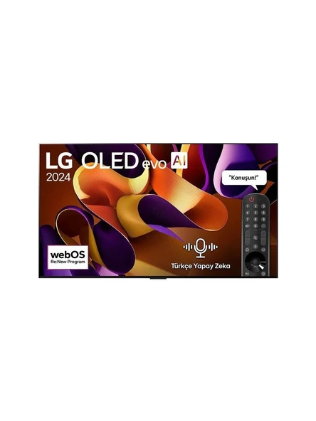 LG OLED65G45LW 4K Ultra HD 65" 165 Ekran Uydu Alıcılı webOS Smart OLED Evo TV ithalatcı garantili ürün görseli 1