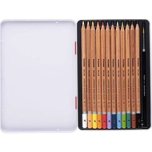 BRUYNZEEL EXPRESSION AQUARELLE 12'Lİ KURU-SULU KALEM BOYA SETİ - 2