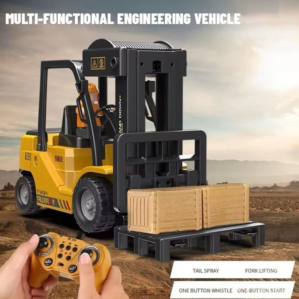 QH207-1 KUMANDALI FORKLİFT - Resim 4