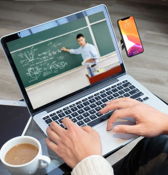 Notebook - Monitör Telefon Tutucu Dönebilen Laptop SJ05 Telefon Aksesuarı - Resim 11