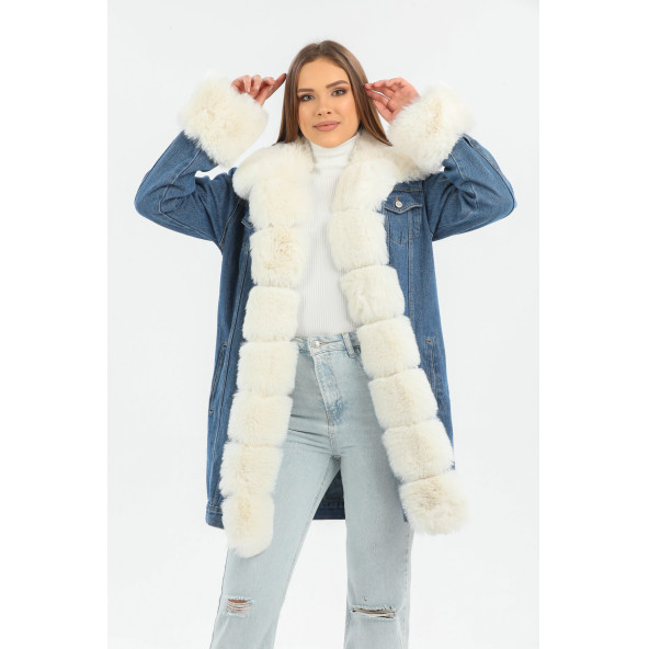 Redpoint Kot Oversize Denim Ceket - 3
