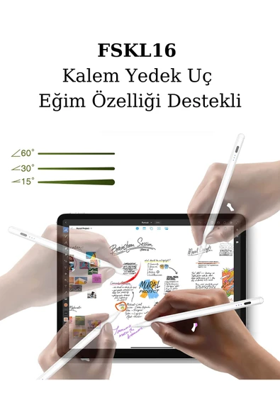 Palm Rejection Eğime Duyarlı Yedek Kalem Ucu Stylus Pen Spare Tip - Resim 4