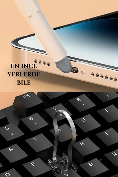 Fuchsia Q20 20 in 1 Çok Fonksiyonlu Portatif Elektronik Cihaz Temizleme Kiti - Resim 4