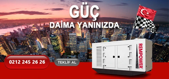 Rempower RG 13000 E Marşlı 13 kVA Monofaze Benzinli Jeneratör - Resim 4