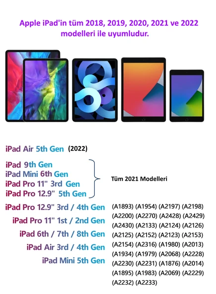 iPad Air 5.Nesil 2022 Palm Rejection & Eğime Duyarlı Stylus Kalem - Resim 7