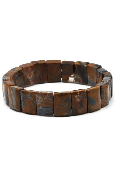 Pietersite Doğal Taş Bileklik 10 x 14 mm Özel Kesim - BLK-2111 - Resim 2