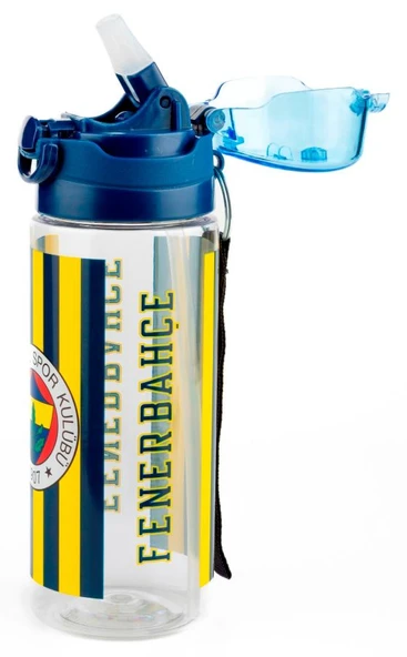 Fenerbahçe Efsane Çubuklu 500 ml Pipetli Matara/Suluk - 25772 - Resim 2