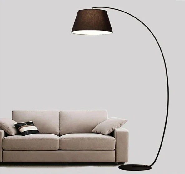 RİOLİGHT HAREKETLİ KUMAŞ BAŞLIK METAL GÖVDE LAMBADER ürün görseli 1