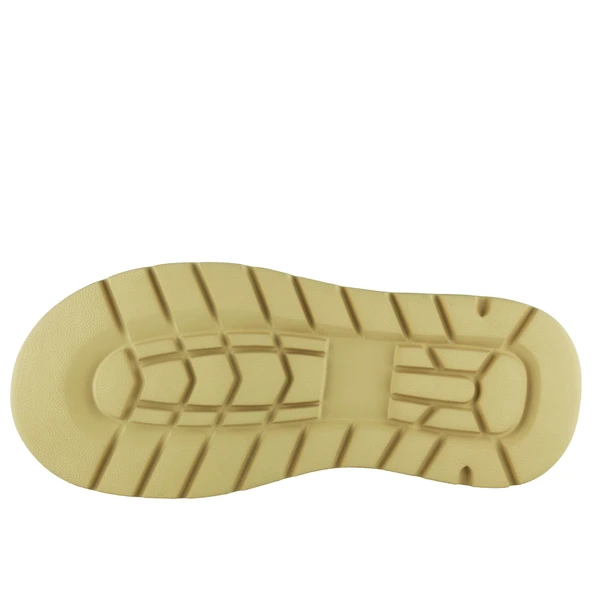 Erkan Saçmacı Beyaz Vegan Bağcıklı Yuvarlak Burun Flatform Taban Günlük Sneaker Spor Ayakkabı - Resim 3