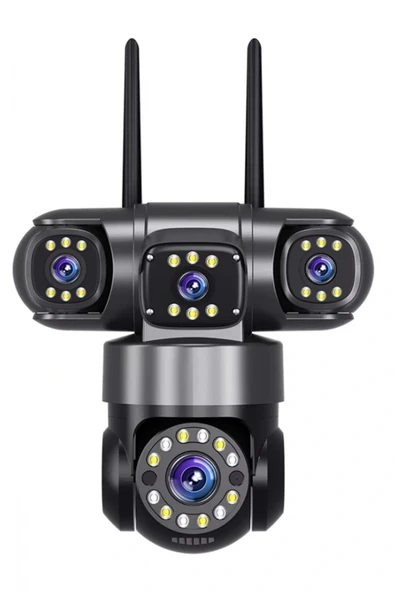 Ztech ZR-Z6PRO 4K Ultra HD 4 Kameralı Wifi Akıllı Güvenlik Kamera ürün görseli 1