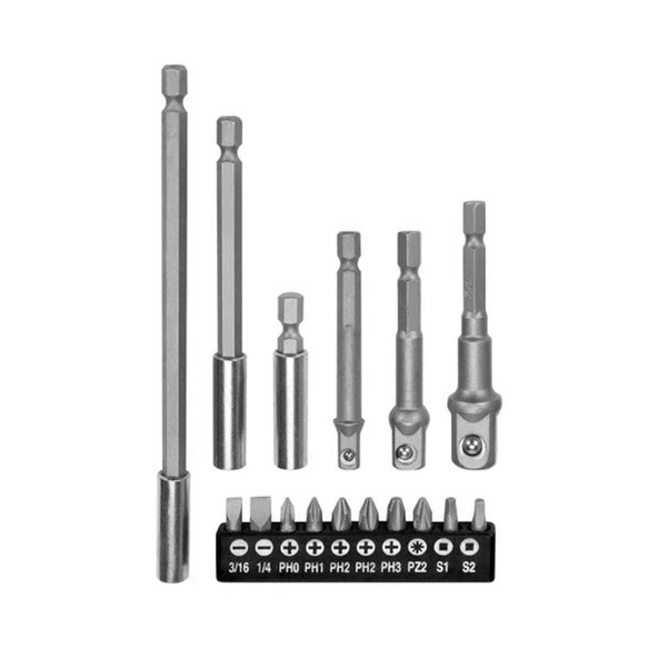 16 Parça Bits ve Adaptör Seti ürün görseli 1