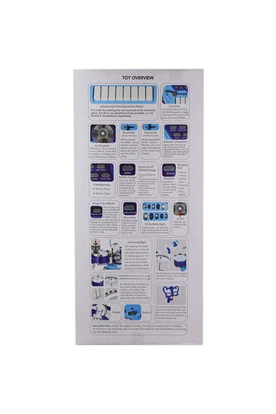 Vardem Bateri Set MP3 Ve Mikrofonlu BAO-1704 - Resim 3