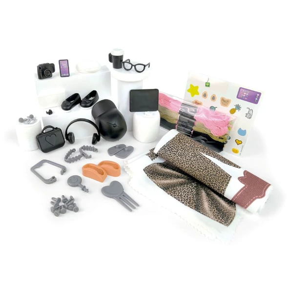 Educa My Model Hayvan Desenli Oyuncak Bebek Tasarım Seti - 20098 - Resim 2