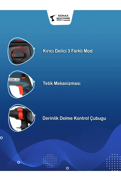 Mur-Cell MURCELL 2.26 800W KIRICI DELİCİ HİLTİ - Resim 3