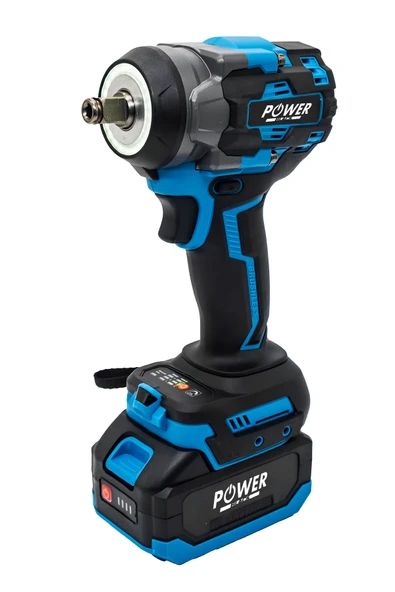 POWER BLACK şarjlı alçıpanlı 4 lü set + vidalama + avuç taşlama + 3 batarya 1 şarj cihazı - Resim 7